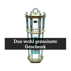 Flaschenkäfig Geschenk für Männer – Originelle Geschenkverpackung zum Geburtstag oder zur Party