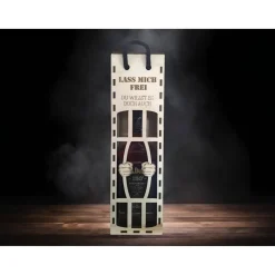 Flaschenkäfig, Geschenke für Männer, Geburtstagsgeschenk für Männer, Geschenkidee, Geschenkverpackung, Männergeschenk, p