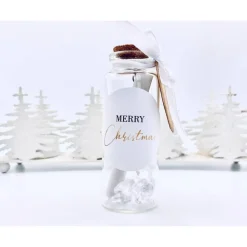 Flaschenpost Freundin Geschenk für Weihnachten, Karte, beste Freundinnen