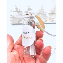 Flaschenpost Papa Geschenk für Weihnachten, Karte, bester Papa der Welt