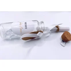 Flaschenpost Weihnachtskarte  Geschenk zu Weihnachten, Karte, Frohe Weihnachten