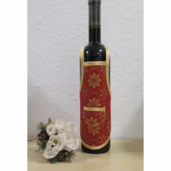 Flaschenschürze verschiedene Designs mit Golddruck