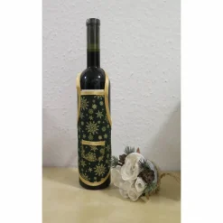 Flaschenschürze verschiedene Designs mit Golddruck