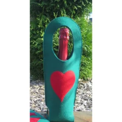 Flaschentasche/ Beutel aus Filz