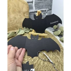 Fledermaus-Einladung I Einladung I Halloween I Kindereinladung