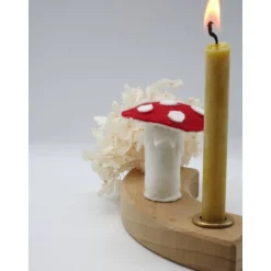 Fliegenpilz Stecker - Glückspilz - Jahreszeitentisch - Geburtstagsring - Stecker - Art.Nr. HE14