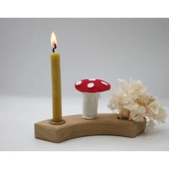 Fliegenpilz Stecker - Glückspilz - Jahreszeitentisch - Geburtstagsring - Stecker - Art.Nr. HE14