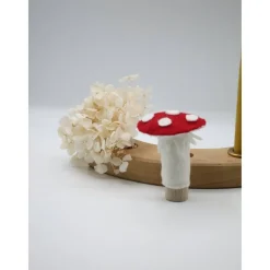 Fliegenpilz Stecker - Glückspilz - Jahreszeitentisch - Geburtstagsring - Stecker - Art.Nr. HE14