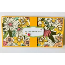 Florale Geldkarte Gutscheinkarte  Muttertag  UniKat Handarbeit Stampin'Up
