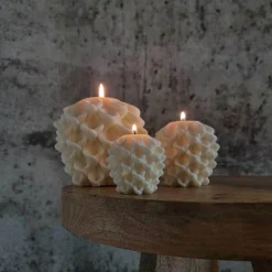 Flower Candle I Skulptur Kerze I Herbst I Stumpenkerze I Dekorative Kerze I Sojawachs I Trend I Hingucker I Home Decor