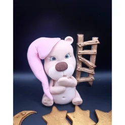 Fondant Figur Teddy, Tortendekoration Teddybär, Tierfiguren, Fondant Figuren für Torten