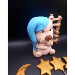 Fondant Figur Teddy, Tortendekoration Teddybär, Tierfiguren, Fondant Figuren für Torten