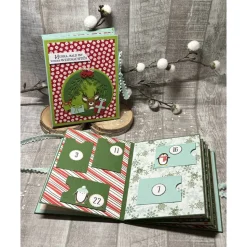 Foto-Adventskalender Adventskalenderbuch Advent Adventszeit Pinguin Schneemann Weihnachten Geschenk Stampin‘ Up!