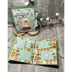 Foto-Adventskalender Adventskalenderbuch Advent Adventszeit Pinguin Schneemann Weihnachten Geschenk Stampin‘ Up!