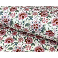 Fotoalbum / Gästebuch XXL, 30 x 30 cm – *Blütenzauber rosa*