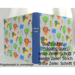 Fotoalbum, Hochzeit, personalisierbar, perle, Blumen, Briefmarken, 29 x 22,5 cm, UNIKAT upcycling