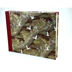 Fotoalbum Querformat Chiyogami *Kraniche 2*