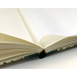 Fotoalbum 24x25 cm, 30 Blatt bzw. 60 Seiten, Einband Chiyogami Dekor "Heublumen"