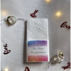 Freudentränen Hochzeit Taschentücher Banderolen,Banderolen als Deko für Gäste-Taschentücher,