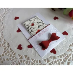 Freudentränen-Taschentuch mit Hülle für die Hochzeit