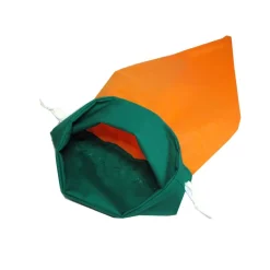 Frühling Ostern Geschenkbeutel Karotte – Baumwolle mit Tunnelzug, wiederverwendbar & waschbar