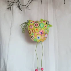 Frühlings - Osterdekoration, 3 - teiliges Set, Stoffhuhn, Gans, Häschen