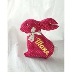 Frühlingshase Frühlingsdekoration Osterhase Baumwollhase rosa lila hellblau blau grün braun korall rot türkis weiß