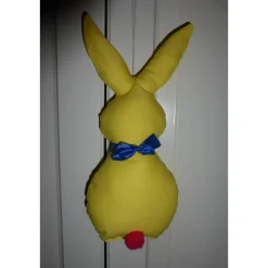 Friedens-Oster-Hase in gelb/blau