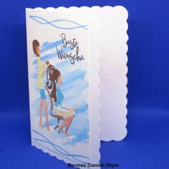 Friseur Gutscheinverpackung & Geburtstagskarte – Kreative Friseurin-Karte für Frauen