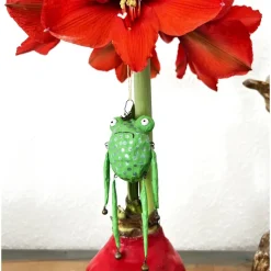 Froschglöckchen, grumpy frog, mürrischer Osterschmuck, Weihnachtsschmuck, kling Fröschchen klingelingeling