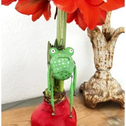 Froschglöckchen, grumpy frog, mürrischer Osterschmuck, Weihnachtsschmuck, kling Fröschchen klingelingeling