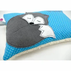 Fuchs Füchslein Namenskissen Taufkissen Kuschelkissen Kindergartenkissen Geburtsgeschenk