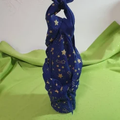 Furoshiki, gesäumt, 73cm x 73 cm, nachhaltige Geschenkverpackung aus Designerstoff