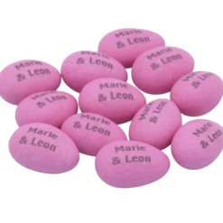 200g Joghurt-Frucht-Mandeln mit eigenem Text • »personalisiert«