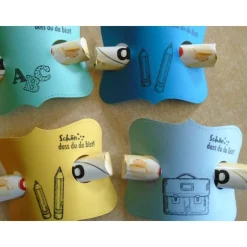 Gastgeschenk Einschulung Schulanfang  Duplo Schule Junge Mädchen Gastgeschenke Goodies Goodie Mitgebsel