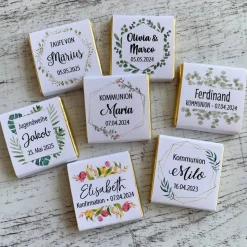 Gastgeschenk Einschulung Schulanfang | Schokolade Schokotäfelchen | personalisiert