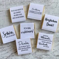 Gastgeschenk Einschulung Schulanfang | Schokolade Schokotäfelchen | personalisiert