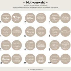 Gastgeschenk Geburtstag | Lolli Bonbon Lutscher | personalisiert