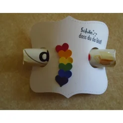 Gastgeschenk Hochzeit Männerhochzeit Frauenhochzeit Duplo Regenbogenhochzeit Schwule Lesben Goodie Mitgebsel