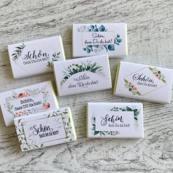 Gastgeschenk Jugendweihe Lebenswende | Schokolade Schokotafel Vollmilch | Schön, dass Du da bist!