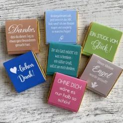 Gastgeschenk Jugendweihe Lebenswende | Schokolade Schokotäfelchen | personalisiert + Foto