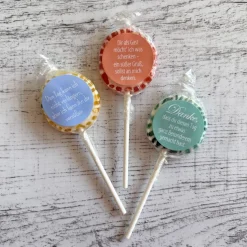 Gastgeschenk Kommunion | Lolli Bonbon Lutscher | personalisiert