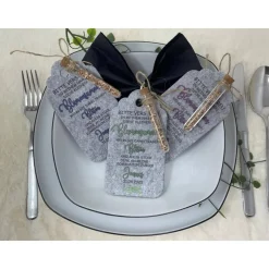 Gastgeschenk Kommunion personalisiert Reagenzglas mit Blumensamen, Gastgeschenk Taufe, Gastgeschenke Konfirmation, Fisch