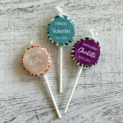 Gastgeschenk Konfirmation Firmung | Lolli Bonbon Lutscher | personalisiert
