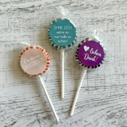 Gastgeschenk Konfirmation Firmung | Lolli Bonbon Lutscher | personalisiert
