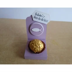 Gastgeschenk zur Kommunion Konfirmation Junge Fisch Taufe Gastgeschenke Goodies Goodie Verpackung Deko