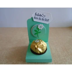 Gastgeschenk zur Konfirmation Kommunion Geburtstag Firmung Hochzeit Taufe Junge Mädchen Goodies Blume