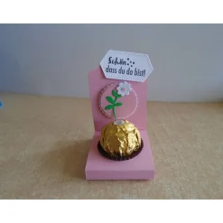 Gastgeschenk zur Konfirmation Kommunion Geburtstag Firmung Hochzeit Taufe Junge Mädchen Goodies Blume