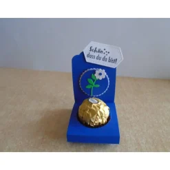 Gastgeschenk zur Konfirmation Kommunion Geburtstag Firmung Hochzeit Taufe Junge Mädchen Goodies Blume