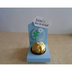 Gastgeschenk zur Konfirmation Kommunion Geburtstag Firmung Hochzeit Taufe Junge Mädchen Goodies Blume